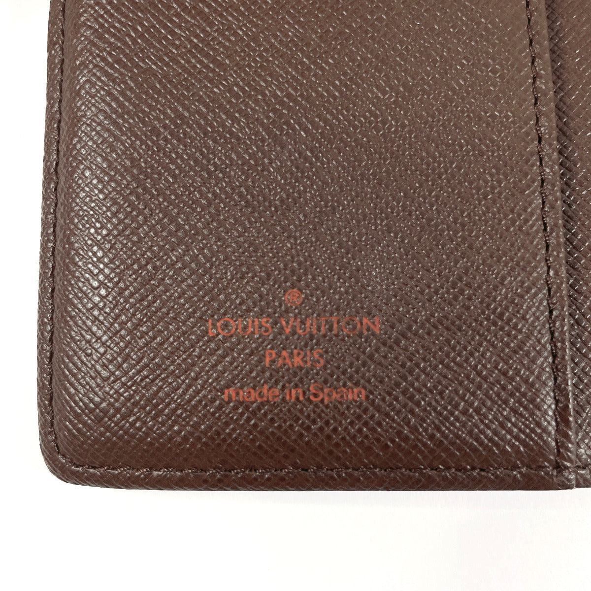 LOUIS VUITTON Notebook cover R20700 Damier canvas Brown Agenda PM