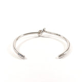 CELINE bracelet Knot Extra Thin Bracelet metal 46P466BRA  Silver Women Used Authentic
