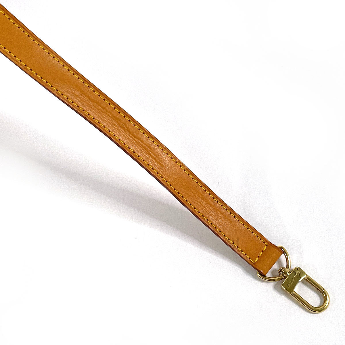 LOUIS VUITTON Shoulder strap Nume leather Brown