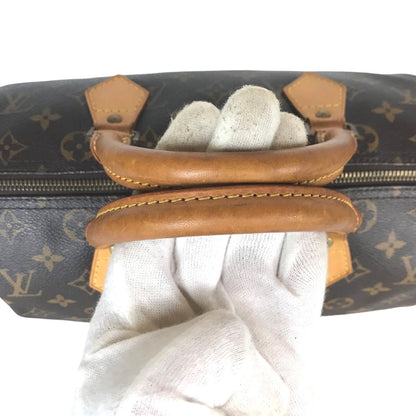 LOUIS VUITTON Handbag M41526 Monogram canvas Brown Speedy 30