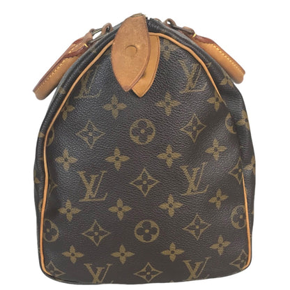 LOUIS VUITTON Handbag M41526 Monogram canvas Brown Speedy 30