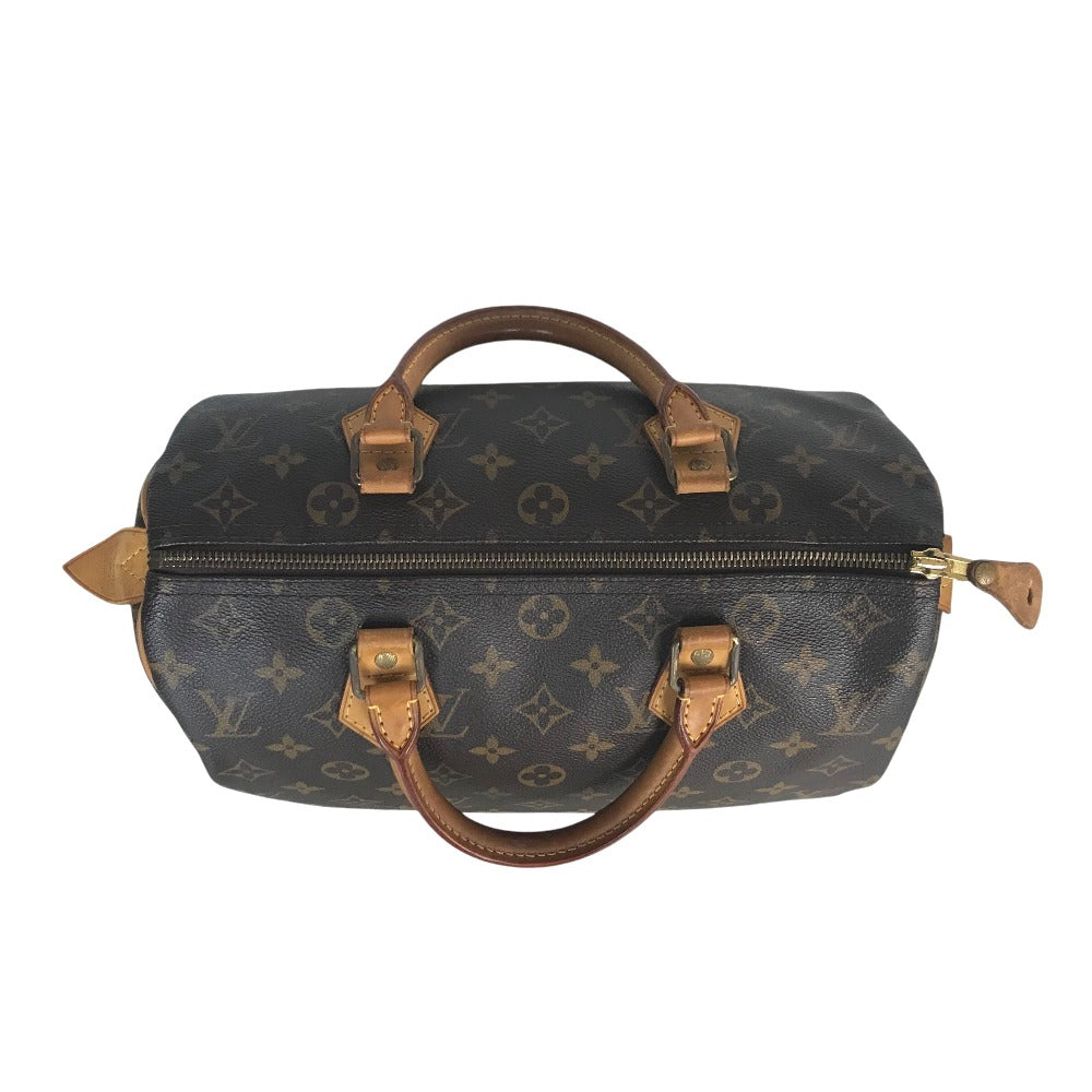 LOUIS VUITTON Handbag M41526 Monogram canvas Brown Speedy 30