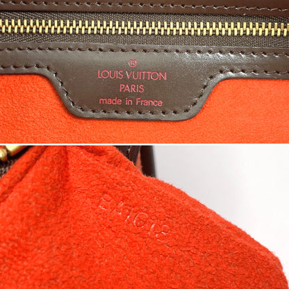 LOUIS VUITTON Tote Bag N51121 Damier Brown Manosque PM