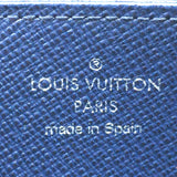 LOUIS VUITTON Long Wallet Purse M64078 Epi Leather Red type Epi Denim Zippy wallet Women Used Authentic