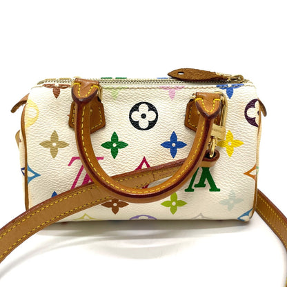 LOUIS VUITTON Handbag M92645 Monogram multicolor canvas multicolor Monogram multi Mini speedy Women Used Authentic