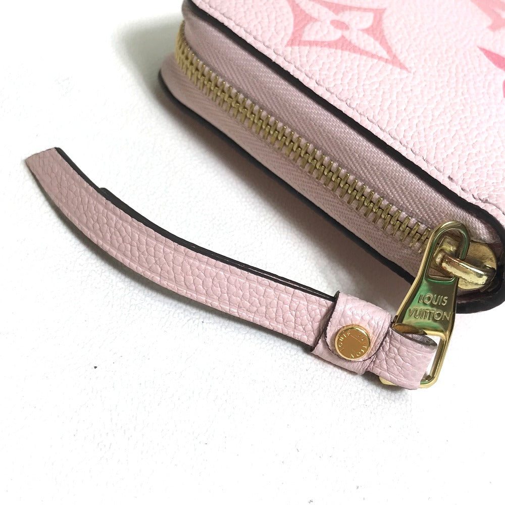 LOUIS VUITTON Long Wallet Purse M80403 Monogram Ann Platt Leather pink Monogram Ann Platt By the pool