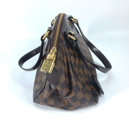 LOUIS VUITTON Handbag N41117 Damier canvas Brown Damier Verona PM Women Used Authentic