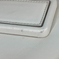 BOTTEGAVENETA Tote Bag Bag Shoulder Bag Maxi INTRECCIATO Arco medium leather 575943 white Women Used Authentic