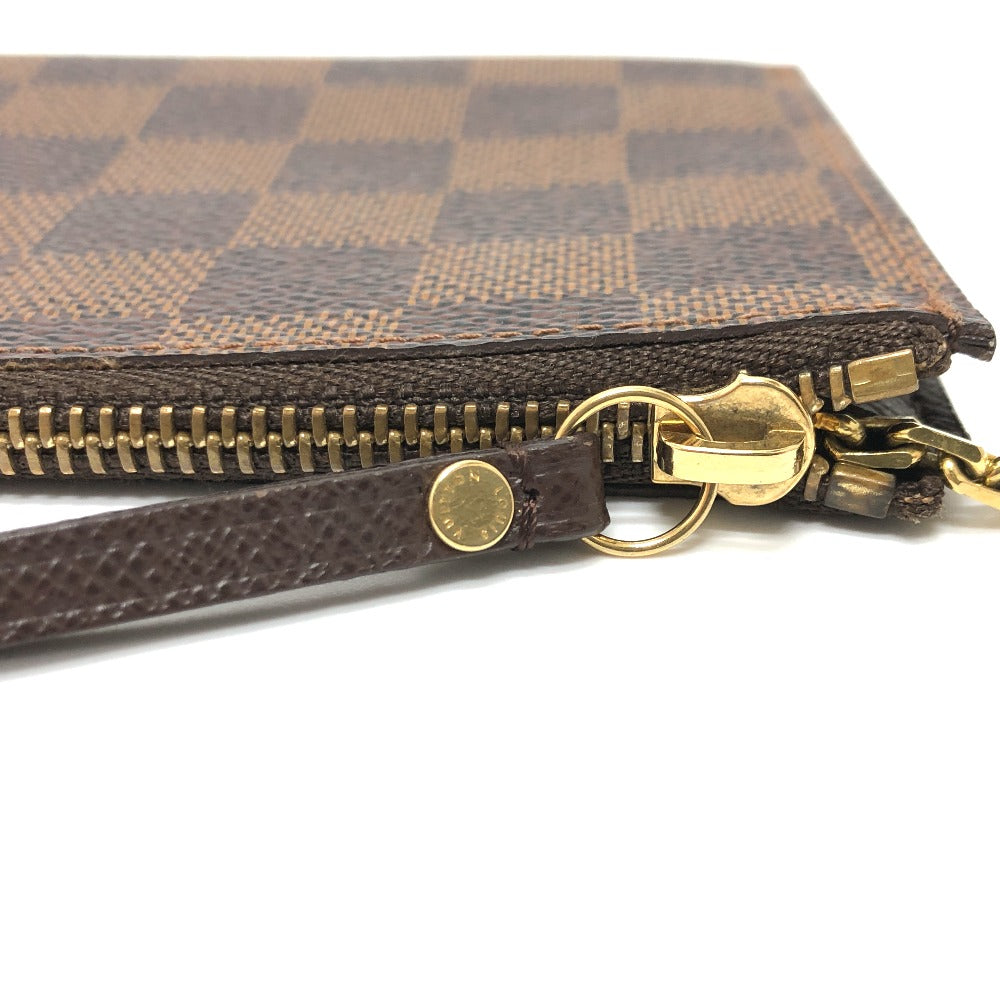 LOUIS VUITTON Folded wallet N63092 Damier canvas Brown Damier Portefeuille compact modular Women Used Authentic