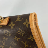 LOUIS VUITTON Handbag bag business bag Monogram Beverly Monogram canvas M51121 Brown unisex(Unisex) Used Authentic