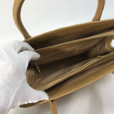 CHANEL Handbag Tote Bag Chevron V stitch vintage Caviar skin beige Women Used Authentic