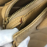 CHANEL Handbag Tote Bag Chevron V stitch vintage Caviar skin beige Women Used Authentic