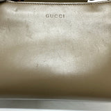 GUCCI Handbag Handbag Bamboo Faux Pearl leather 470271 Brown Women Used Authentic
