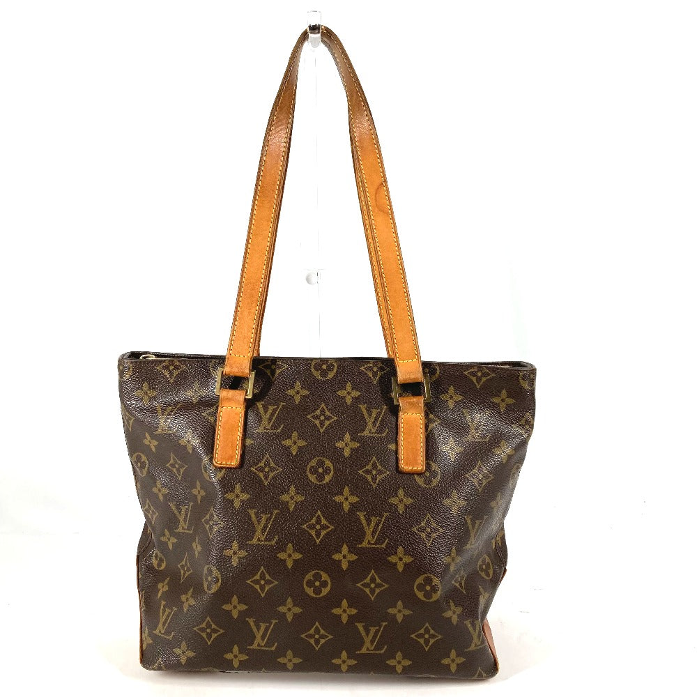 LOUIS VUITTON Shoulder Bag M51148 Monogram canvas Brown Monogram Cabas Piano Women Used Authentic