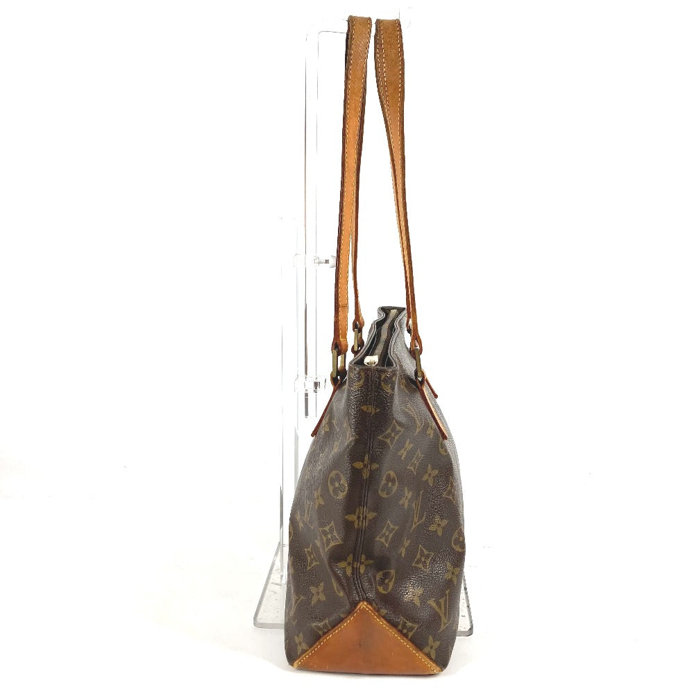 LOUIS VUITTON Shoulder Bag M51148 Monogram canvas Brown Monogram Cabas Piano Women Used Authentic