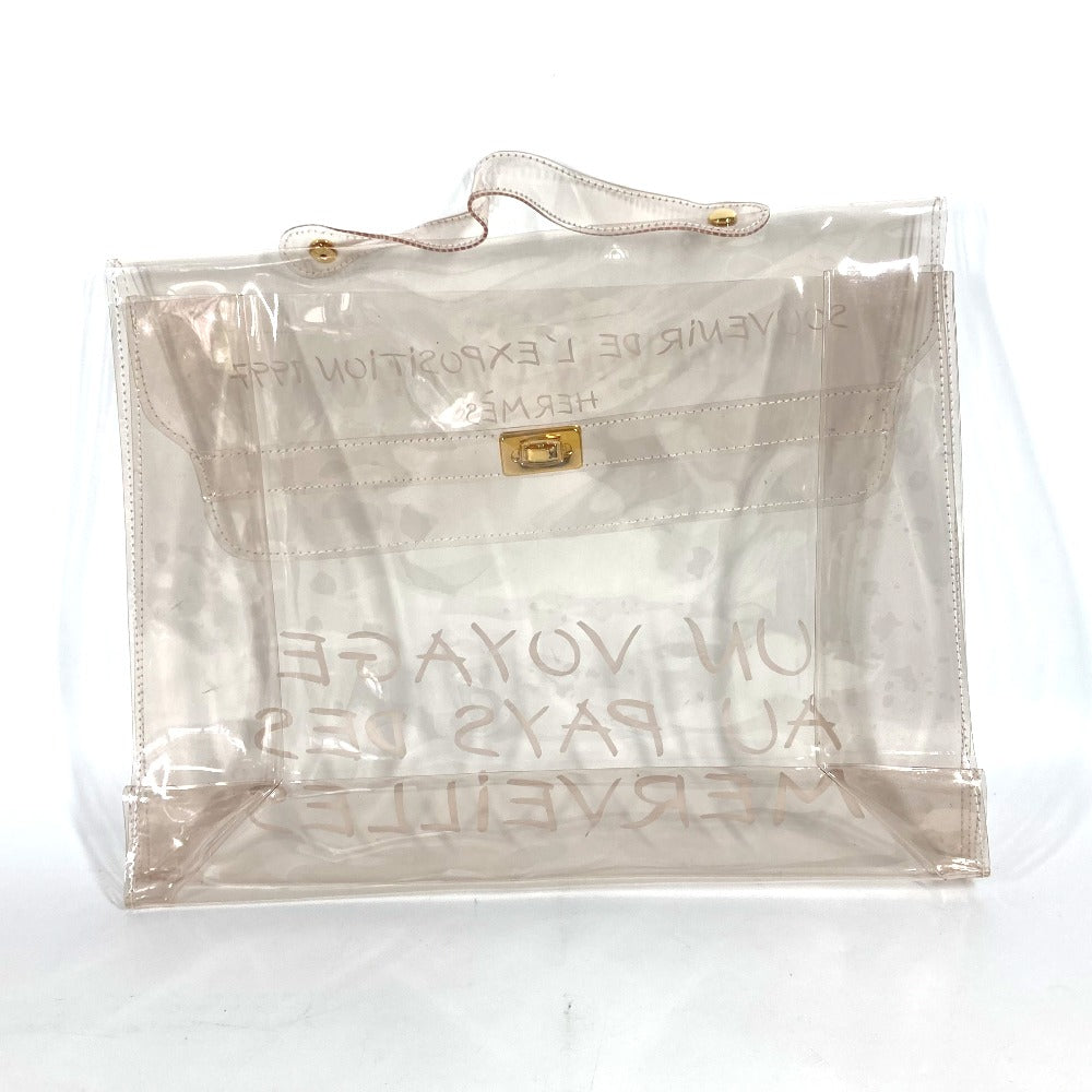 Shops clear bag hermes