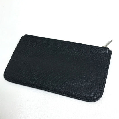 HERMES Folded wallet Togo black Dogon GM unisex(Unisex) Used Authentic