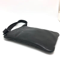 Shoulder Bag Mini Crossbody Pochette Gram slam leather black mens Used Authentic