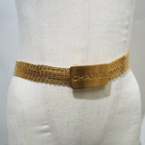 CHANEL belt With logo Chain Plated Gold A07689 gold Women Used Authentic