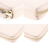 GUCCI Long Wallet Purse GG Petit Marmont leather 456117 CAO0G 5909 Light pink Women Used Authentic