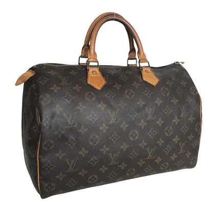 LOUIS VUITTON Handbag M41524 Monogram canvas Brown Mini Boston Duffel bag Speedy 35