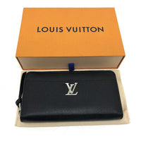 LOUIS VUITTON Long Wallet Purse M62622 Taurillon Clemence Leather black Zippy Rock Me Women Used Authentic
