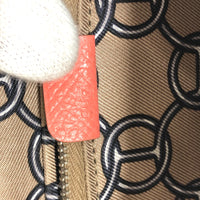 HERMES Long Wallet Purse Zip Around Azap silk in Epsom Pink type Women Used Authentic
