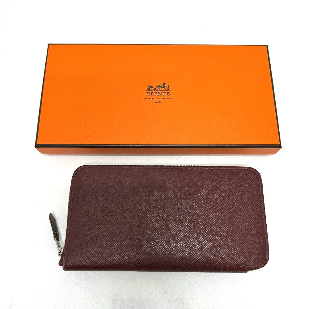 HERMES Long Wallet Purse Epsom Azap Long