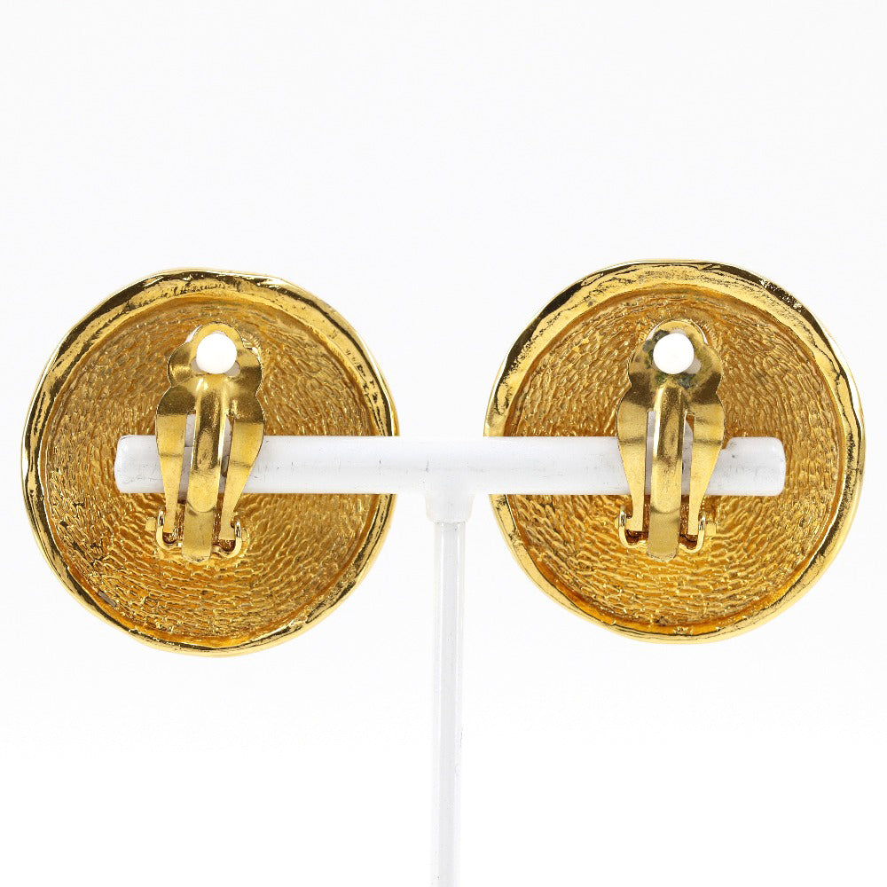 CHANEL Earring Plated Gold gold 31 RUE CAMBON Women Used Authentic