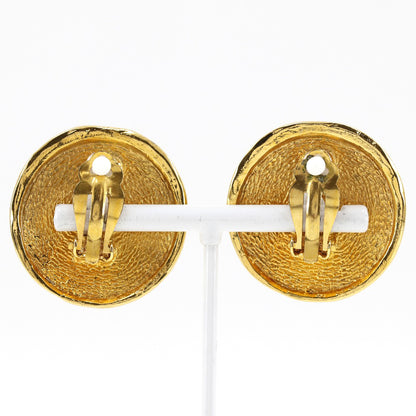 CHANEL Earring Plated Gold gold 31 RUE CAMBON Women Used Authentic