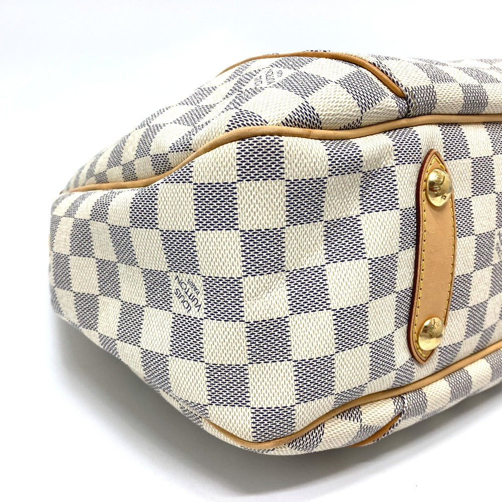 LOUIS VUITTON Shoulder Bag N52215 Damier Azur Canvas white Damier Azur Garriella PM Women Used Authentic