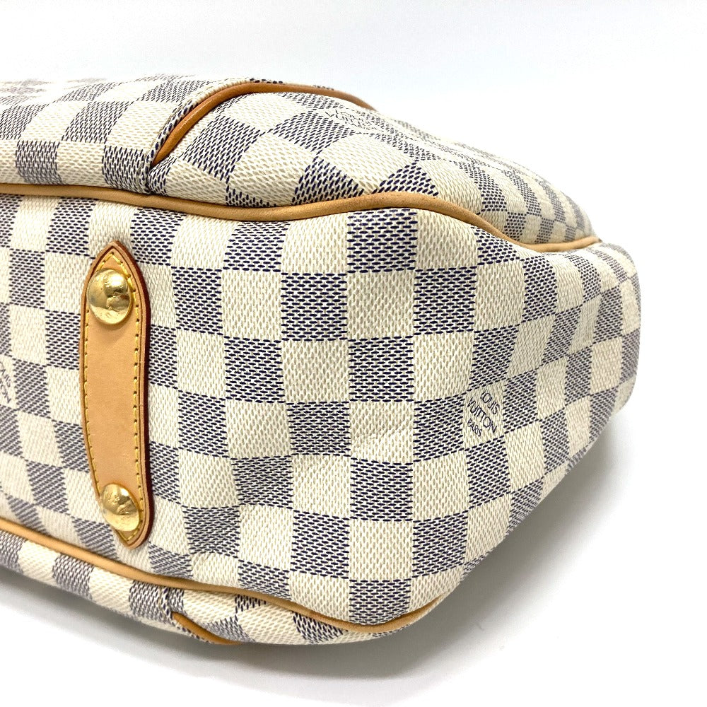 LOUIS VUITTON Shoulder Bag N52215 Damier Azur Canvas white Damier Azur Garriella PM Women Used Authentic