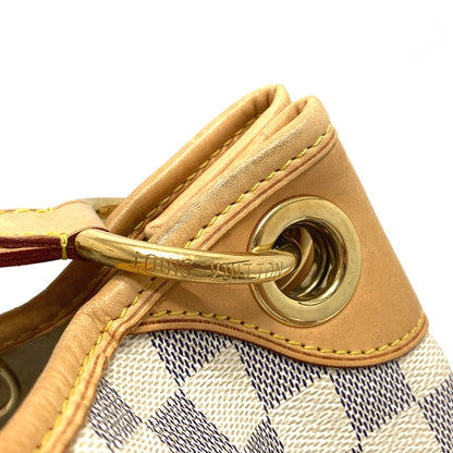 LOUIS VUITTON Shoulder Bag N52215 Damier Azur Canvas white Damier Azur Garriella PM Women Used Authentic