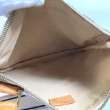LOUIS VUITTON Shoulder Bag N51112 Damier Azur Canvas white Damier Azur Pochette Bosphore Women Used Authentic