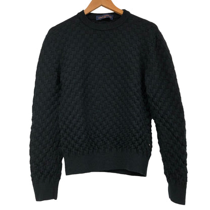 LOUIS VUITTON knit RM231Q wool black sweater