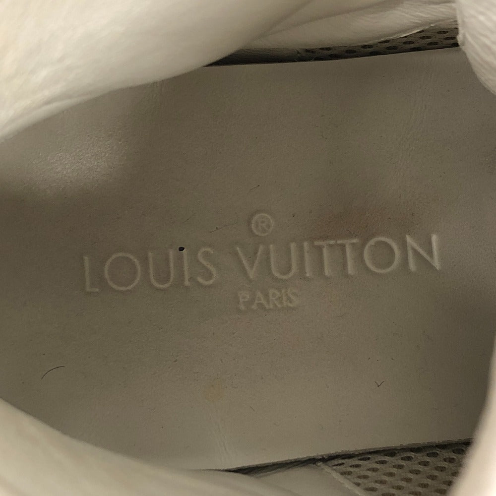 LOUIS VUITTON sneakers GO0136 leather white 7