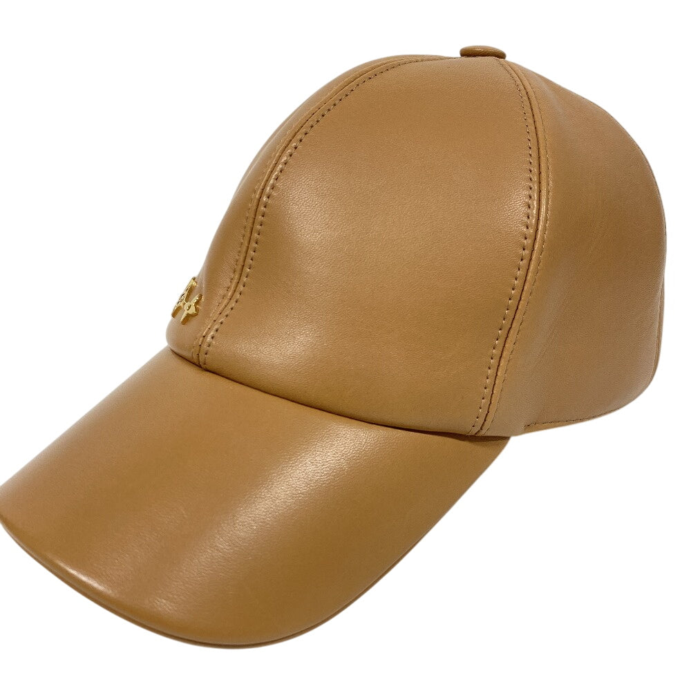 LOUIS VUITTON cap M7005M lambskin Brown Cap Cruiser