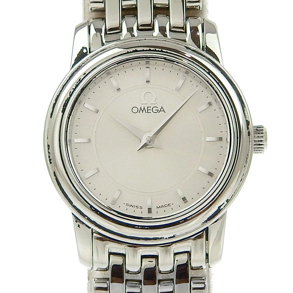 OMEGA Watches Quartz Devil Stainless Steel 4570.31 Silver Dial color:Silver Women Used Authentic
