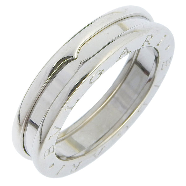 BVLGARI Ring B-zero1 K18 white gold Silver Women Used Authentic