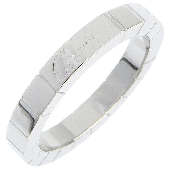 CARTIER Ring Laniere K18 white gold Silver Women Used Authentic
