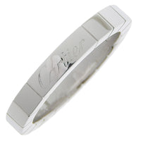 CARTIER Ring Laniere K18 white gold B4045000 Silver Women Used Authentic