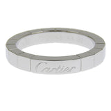 CARTIER Ring Laniere K18 white gold B4045000 Silver Women Used Authentic