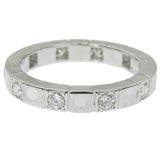 CARTIER Ring Fine jewelry Laniere 18K white gold, diamond WG Women Used Authentic