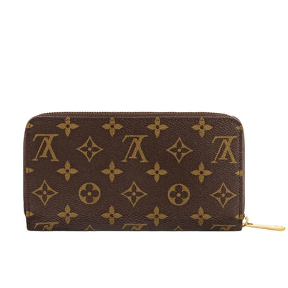 LOUIS VUITTON Long Wallet Purse M41896 Monogram canvas Brown Zip Around Monogram Zippy wallet Women(Unisex) Used Authentic