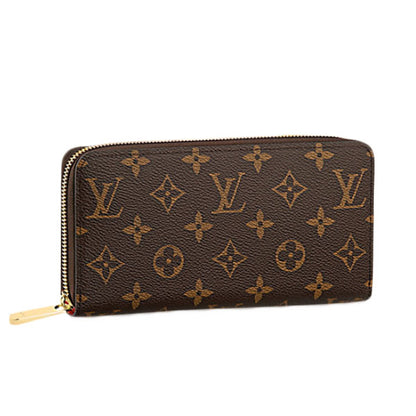 LOUIS VUITTON Long Wallet Purse M41896 Monogram canvas Brown Zip Around Monogram Zippy wallet Women(Unisex) Used Authentic