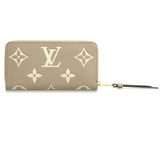 LOUIS VUITTON Long Wallet Purse Zip Around Bicolor monogram Zippy wallet Anplant leather M69794 Turtrail claims Women Used Authentic