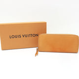 LOUIS VUITTON Long Wallet Purse M64305 Epi Leather Epi Portefeuille Clemence Women Used Authentic