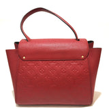 LOUIS VUITTON Handbag M50438 Anplant leather Red Monogram Ann Platt Trocadero Women Used Authentic