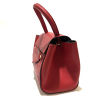 LOUIS VUITTON Handbag M50438 Anplant leather Red Monogram Ann Platt Trocadero Women Used Authentic