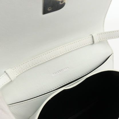 BALENCIAGA 618156 Shoulder Bag Diagonal  leather white Women